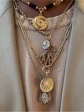 Foundrae Large Clip Open Chain Necklace